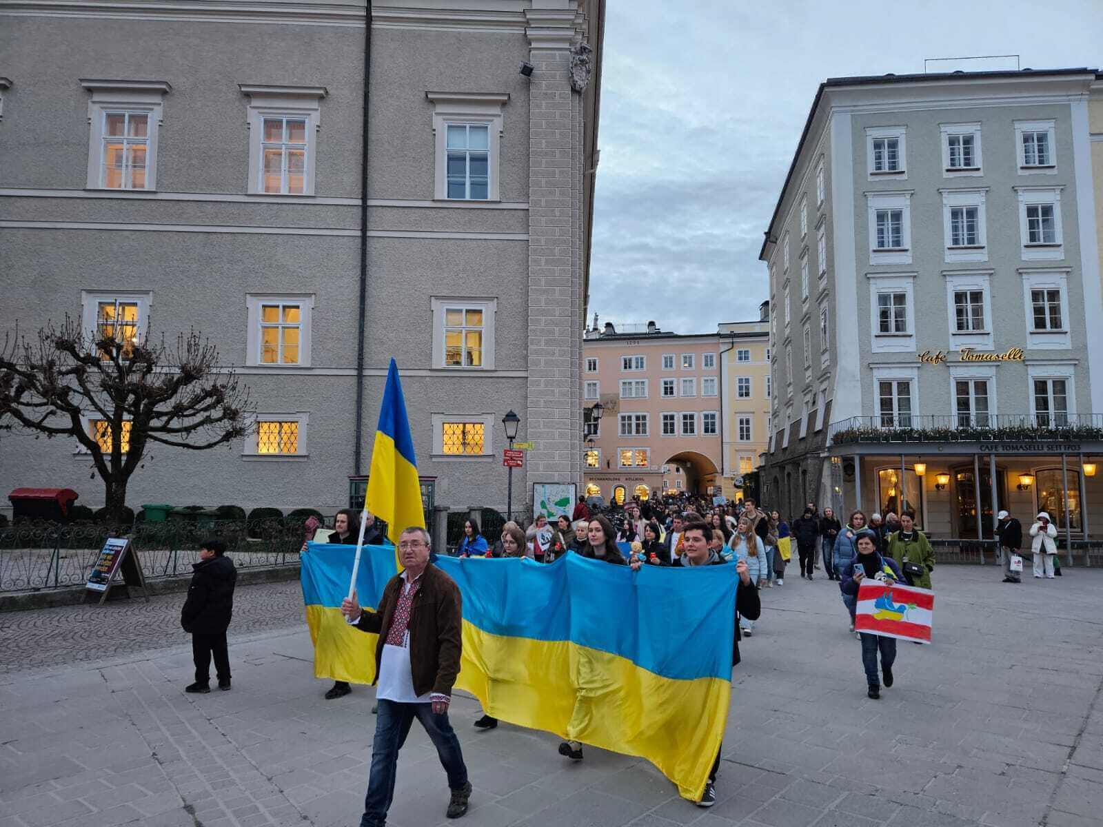 Friedensmarsch für die Ukraine