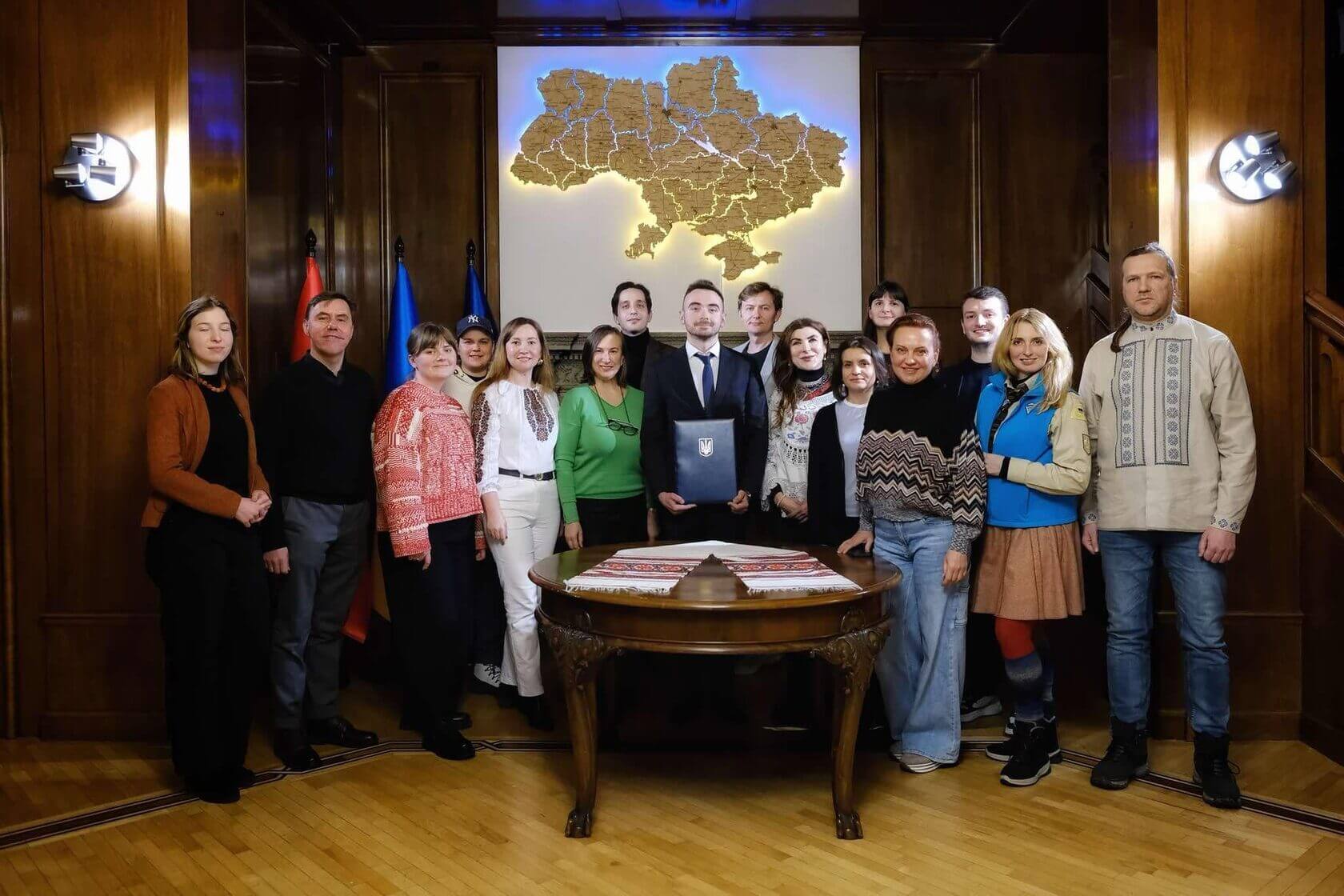 Gründung der Vereinigung ukrainischer Organisationen in Österreich