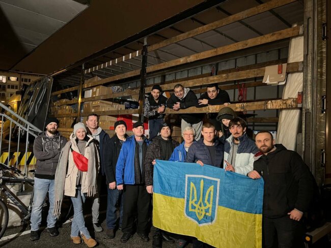 Erneut ein Hilfstransport in die Ukraine