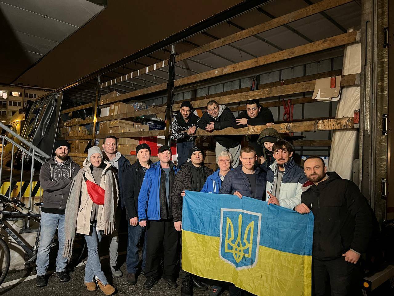 Erneut ein Hilfstransport in die Ukraine Erneut ein Hilfstransport in die Ukraine