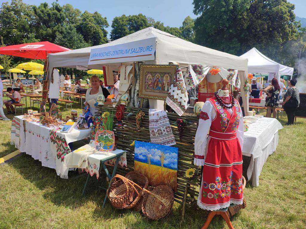 Ukrainische Kultur auf dem Fest der Volkskulturen