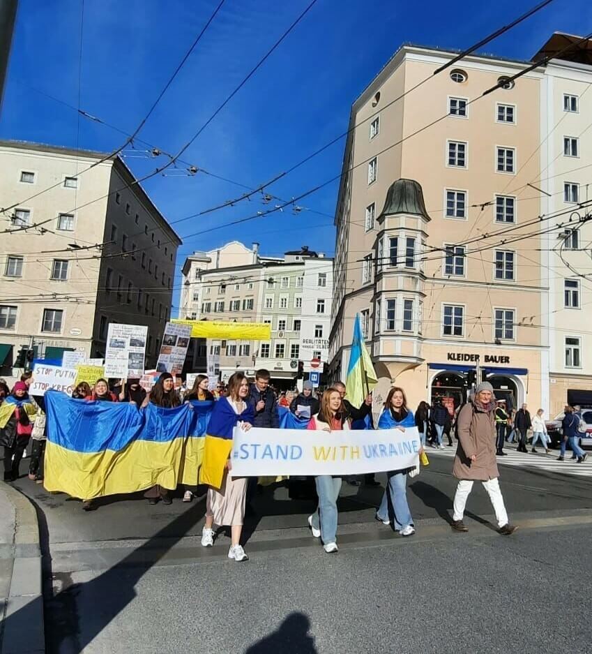 Demonstration Salzburg